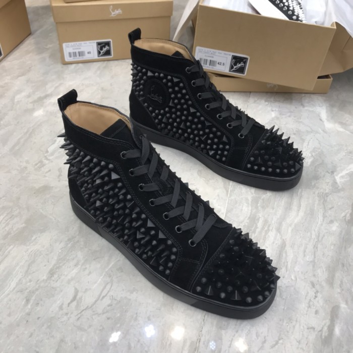 Christian Louboutin Louis Junior Spikes Orlato Flat Sneakers 44