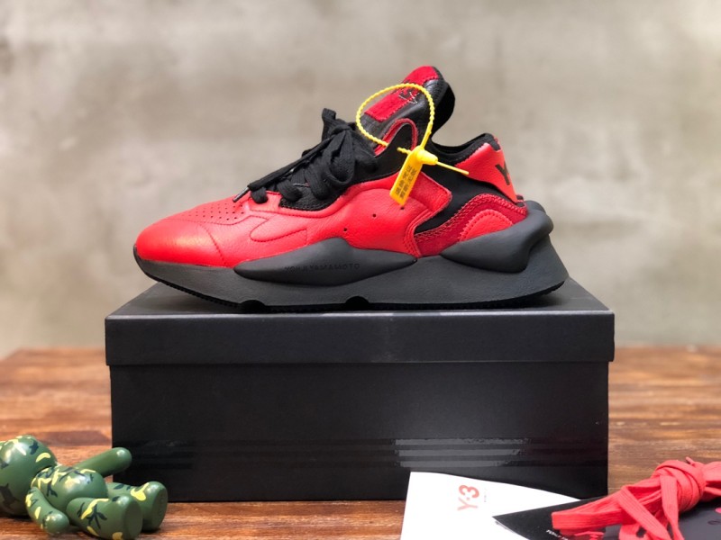 Y-3 Kaiwa Lace-Up Sneakers 37