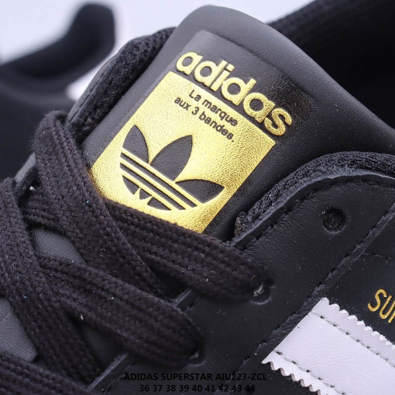 adidas Superstar Black White
