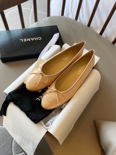 Chanel Ballerinas Fabric & Grosgrain 4