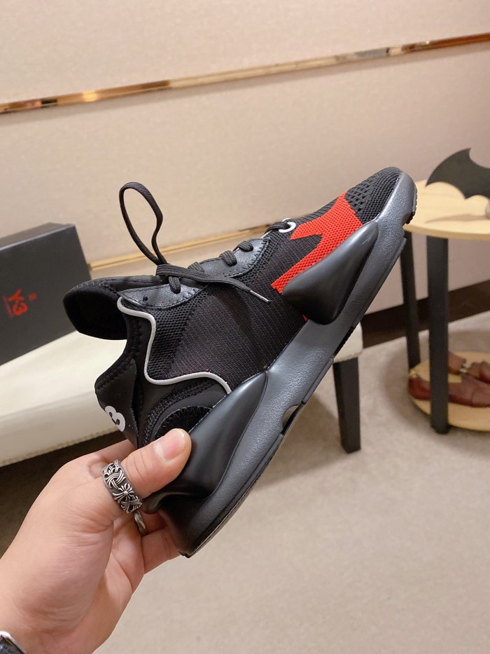 Y-3 Kaiwa Lace-Up Sneakers 14