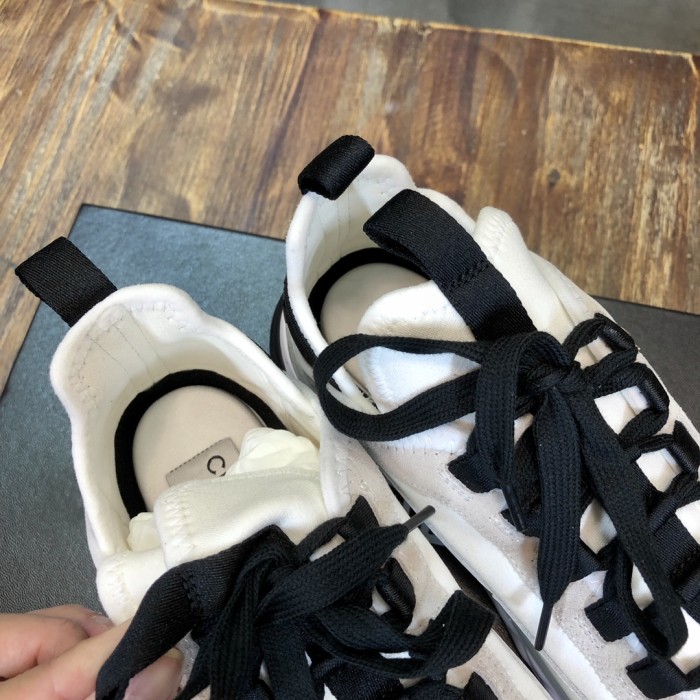 Chanel Fabric & Suede Calfskin Low Top Sneaker 16