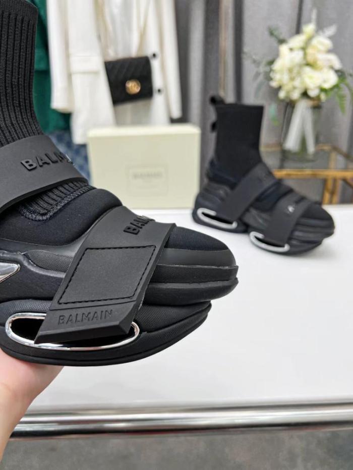 Balmain B-Bold High-Top Black