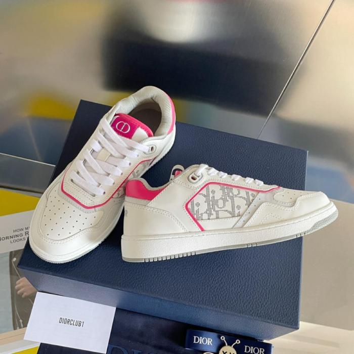 Dior B27 Low White Neon Pink