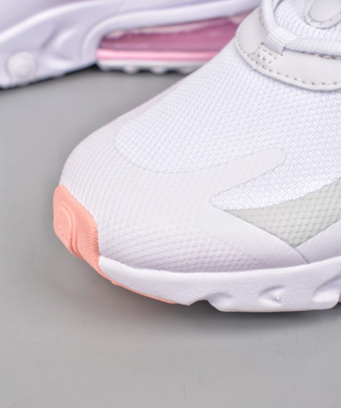 Nike Air Max 270 React White Fire Pink