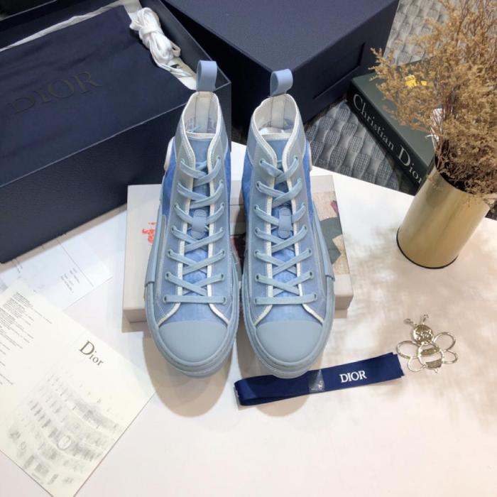 Dior B23 High Top Daniel Arsham Light Blue
