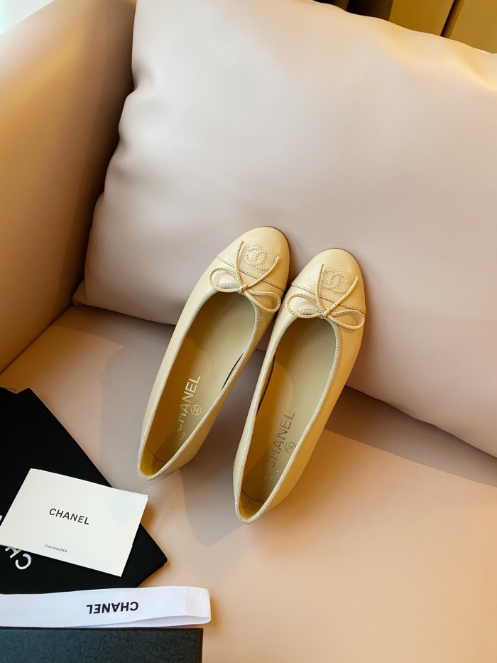 Chanel Ballerinas Fabric & Grosgrain 2
