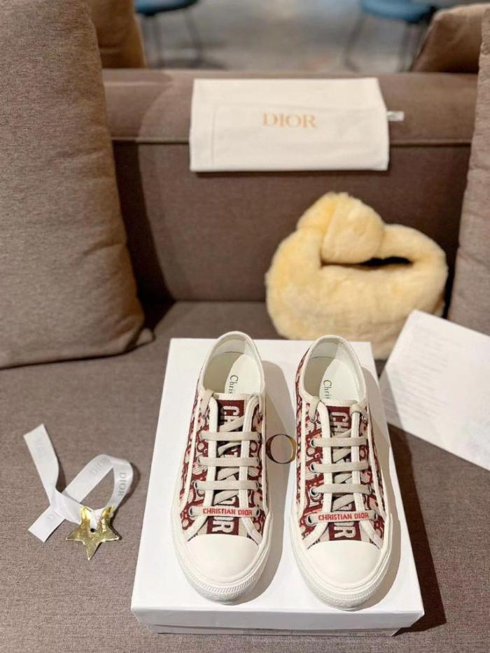 Dior Walk'N'Dior Oblique Red Canvas (W)