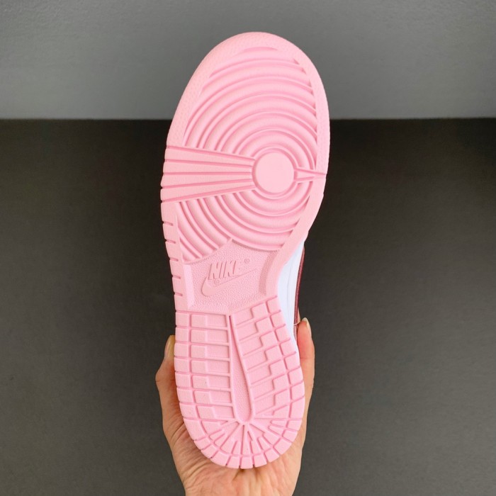 Nike Dunk Low Pink Foam Red White (GS)