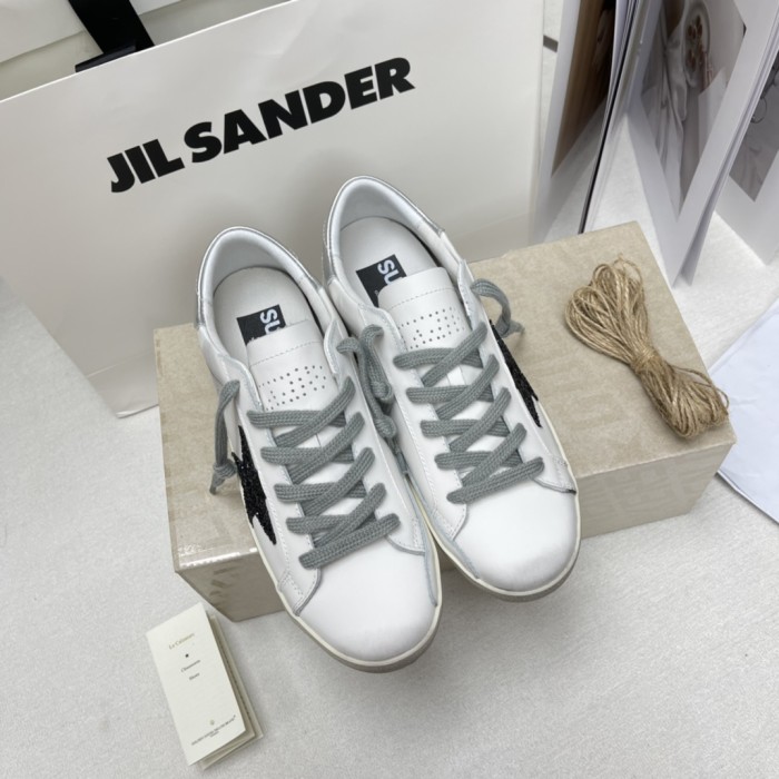 Golden Goose Superstar distressed-finish sneakers 27