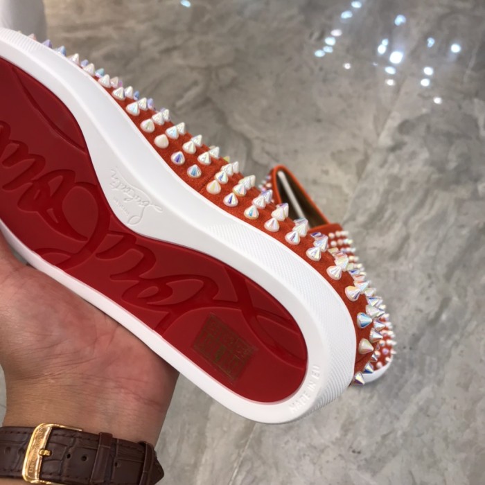 Christian Louboutin Louis Junior Spikes Orlato Flat Sneakers 60