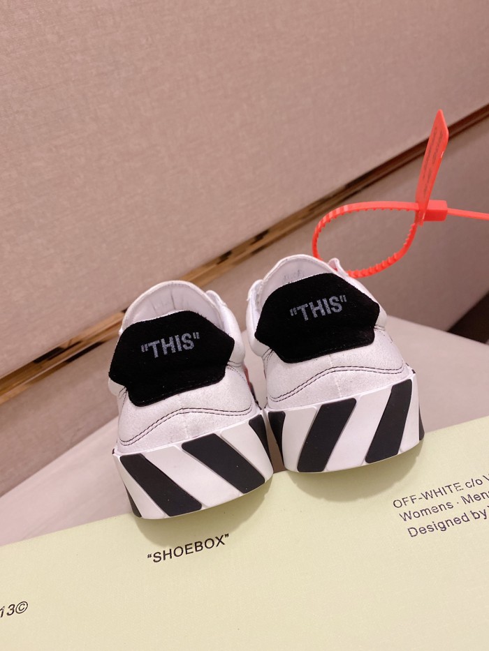 Off-White Low Vulc White Black (W)