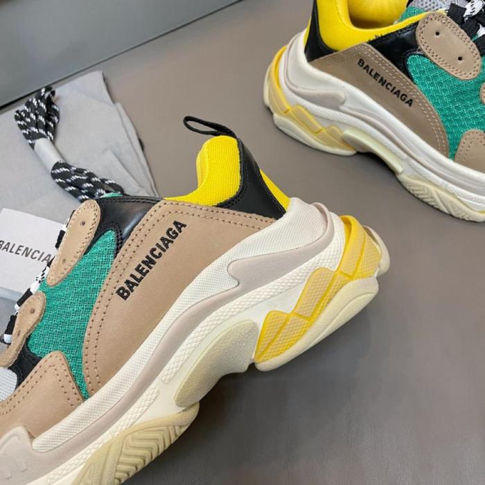 Balenciaga Triple S Beige Green Yellow (2018 Reissue)