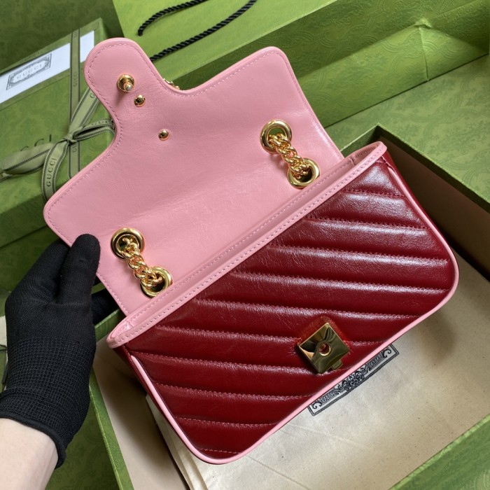 Handbag Gucci 446744 size 22*14*6 cm