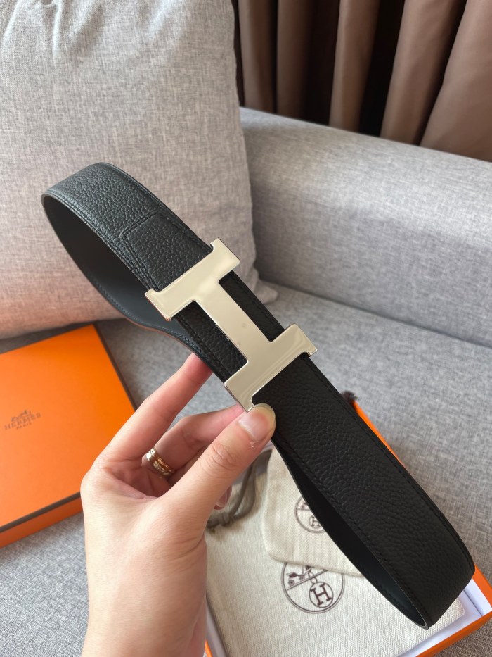 Hermes CONSTANCE BELT BUCKLE & REVERSIBLE LEATHER STRAP 2 (width 3.8cm)