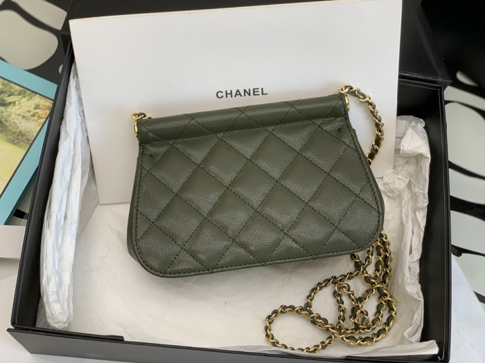 Handbag Chanel 99209 size 12*17.5*5.5 cm