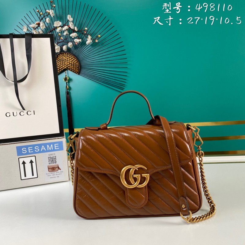 Handbag Gucci 498110 size 27*19*10.5 cm