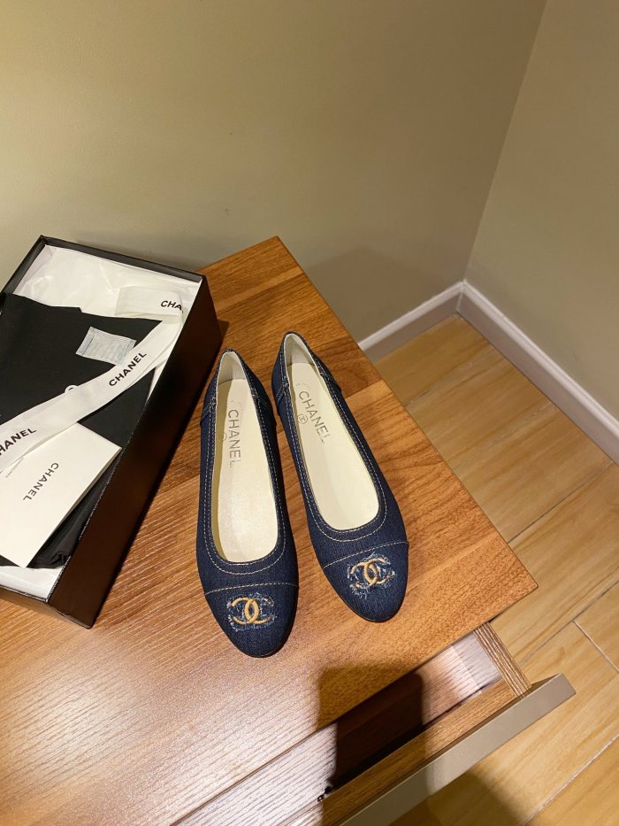 Chanel Ballerinas Fabric & Grosgrain 17