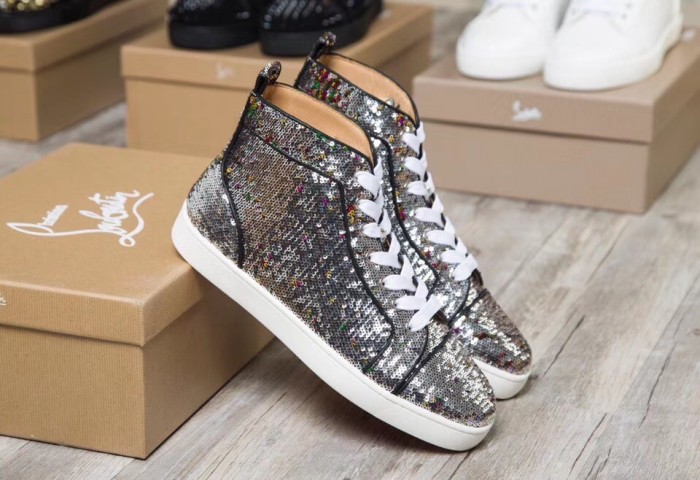 Christian Louboutin Louis Junior Spikes Orlato Flat Sneakers 17