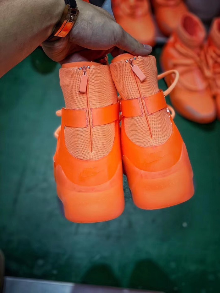 Nike Air Fear Of God 1 Orange Pulse