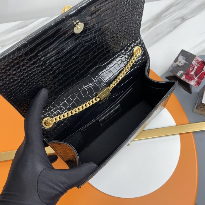 Handbags SAINT LAURENT 354119Zx size 24x14.5x5.5 cm