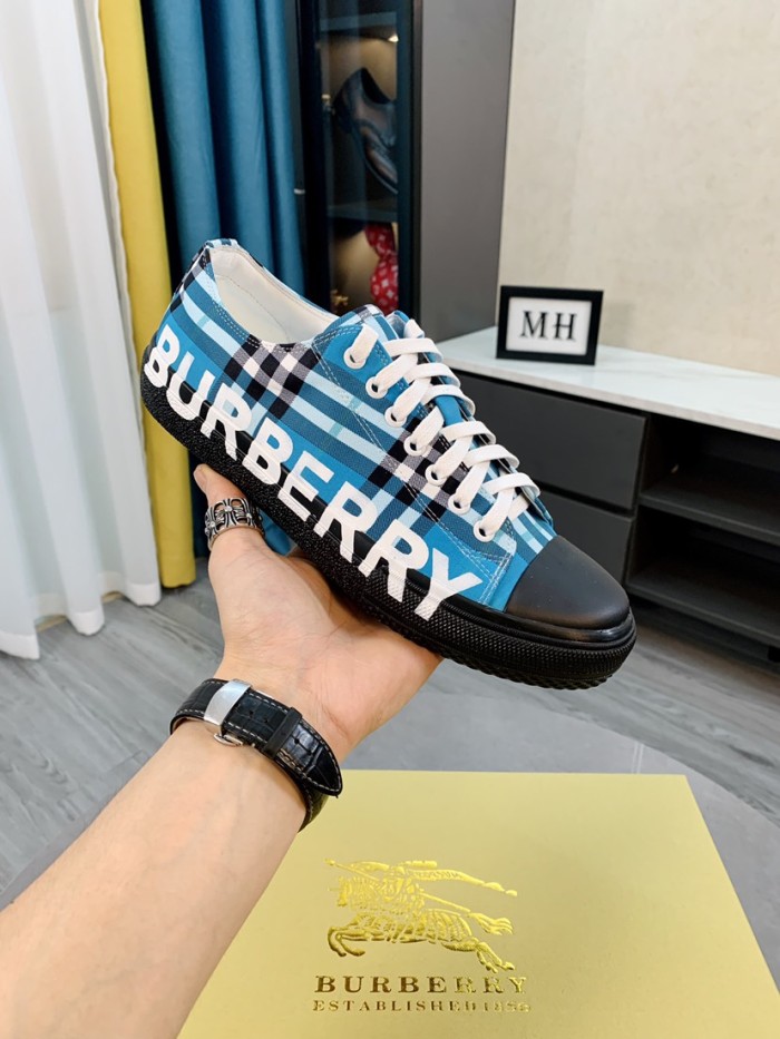 Burberry Perforated Check Sneaker 34