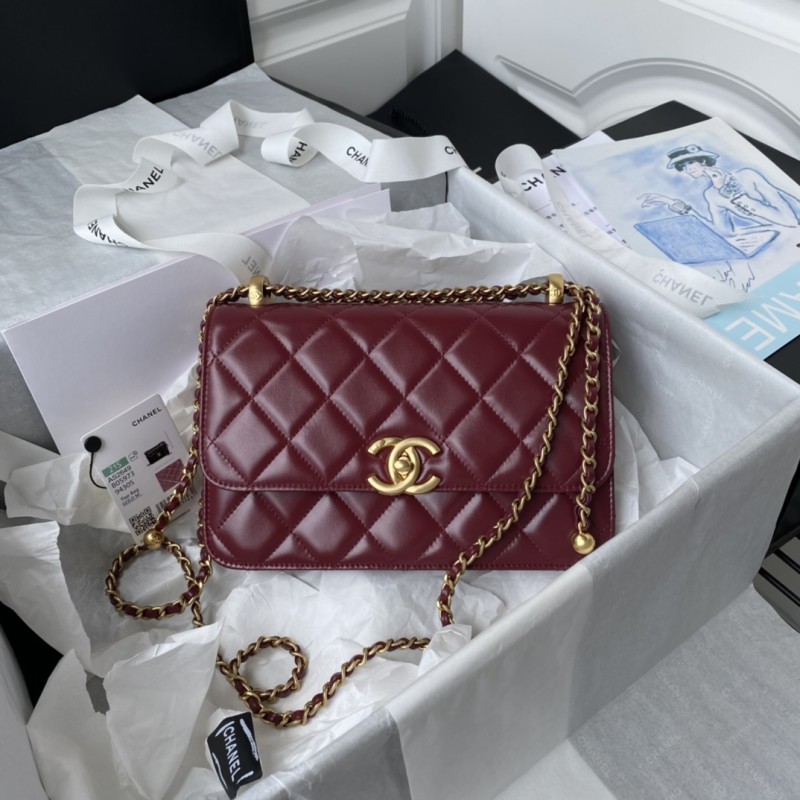 Handbag Chanel AS2649 size 22×14.5×8 cm