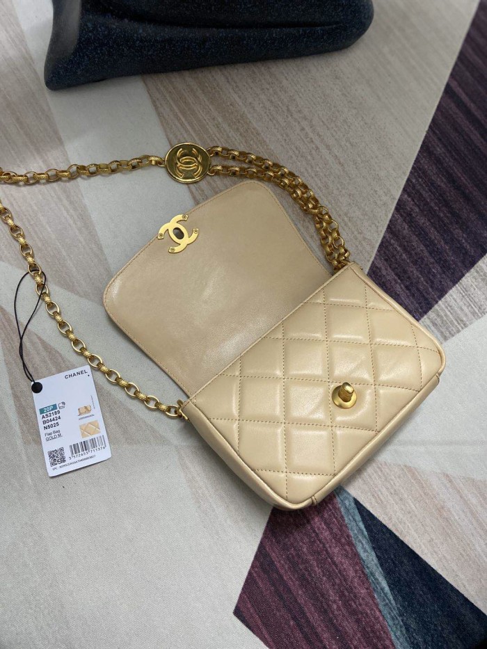 Handbag Chanel AS2189 size 14x17.5x6 cm