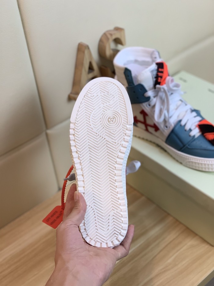 OFF-WHITE Off-Court 3.0 High White Blue Orange