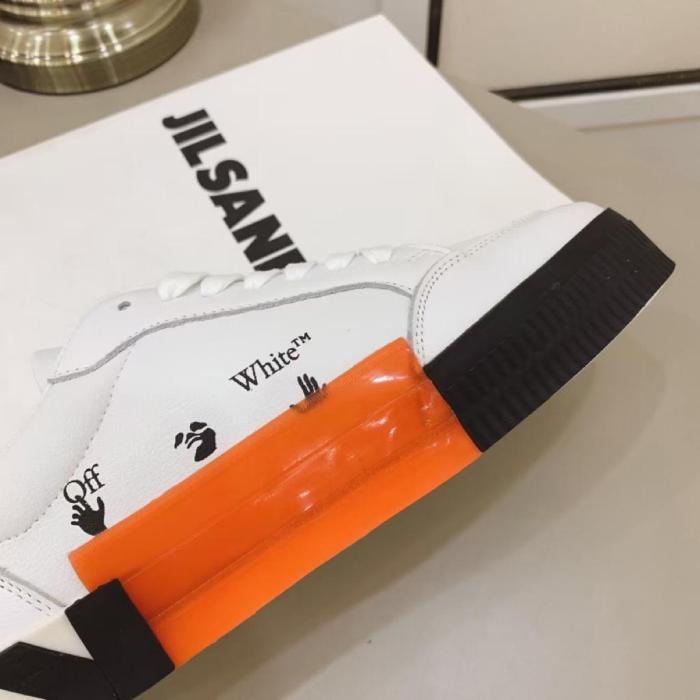 OFF-WHITE Vulcanized Low Canvas White Black