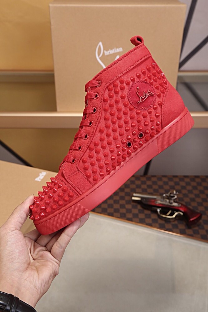 Christian Louboutin Louis Junior Spikes Orlato Flat Sneakers 8