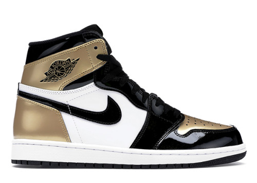 Jordan 1 Retro High NRG Patent Gold Toe