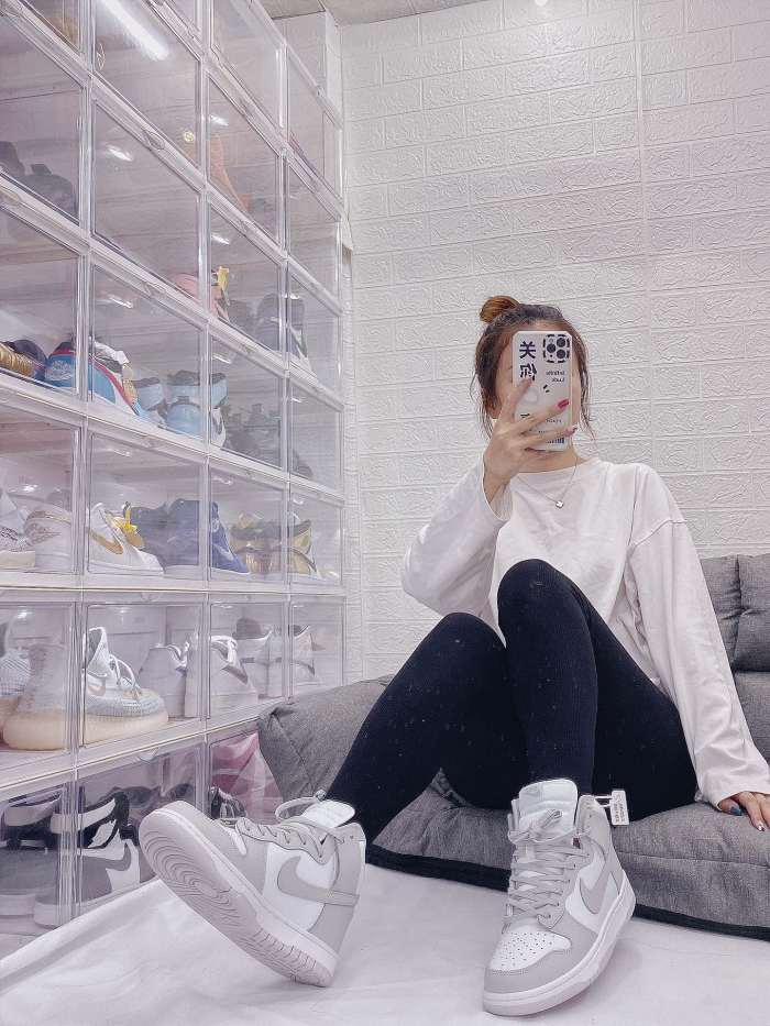 Nike Dunk High Retro White Vast Grey (2021)