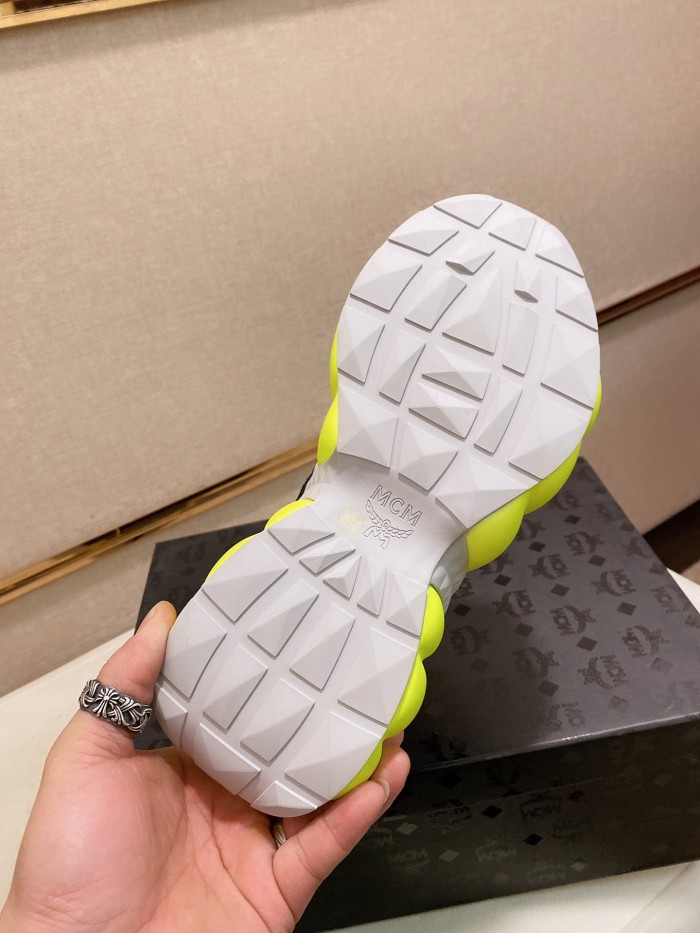 MCM Low Top Logo Lace-up Sneakers 6