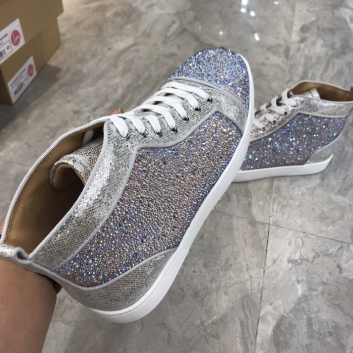 Christian Louboutin Louis Junior Spikes Orlato Flat Sneakers 19