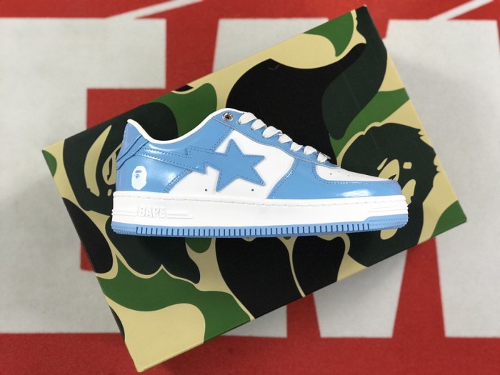 A Bathing Ape Bape Sta Low Blue
