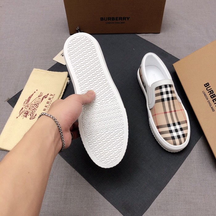 Burberry Perforated Check Sneaker 8