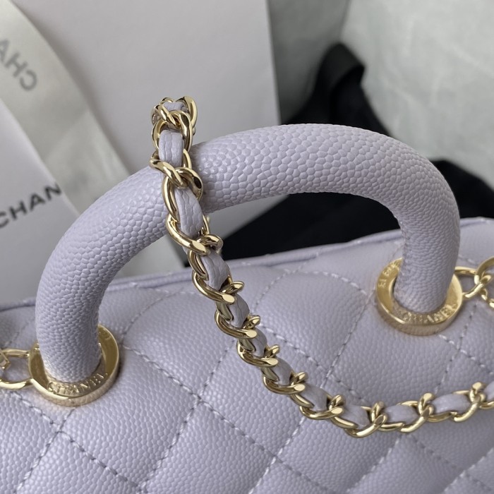 Handbag Chanel AS2215 size 𝟏𝟑*𝟏𝟗*𝟗 𝑐𝑚