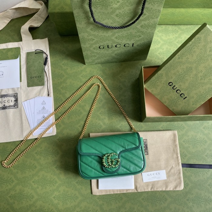 Handbag Gucci 57496 size 16.5*10.2*5.1 cm