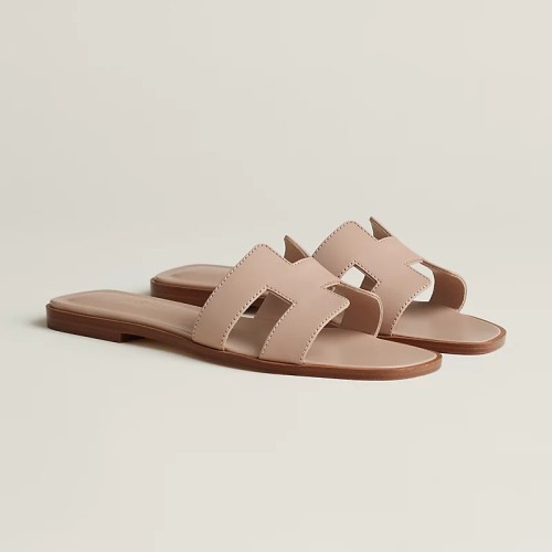 Hermes Oran Sandal Beige Nude