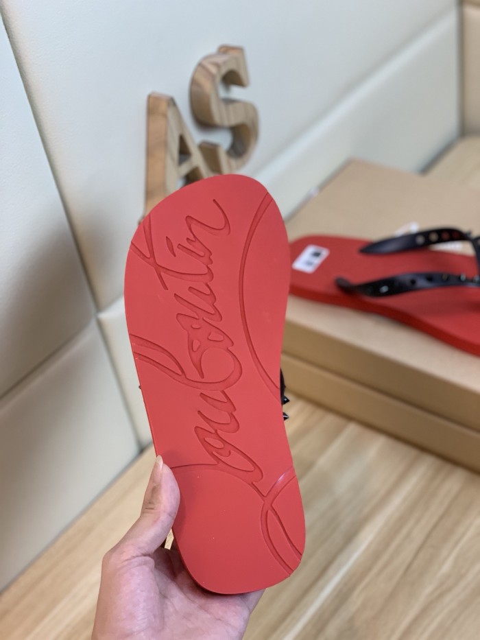 Christian Louboutin Loubi Flip Flat 2