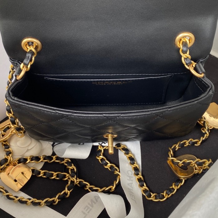 Handbag Chanel AS3456 size 12*19*7 cm