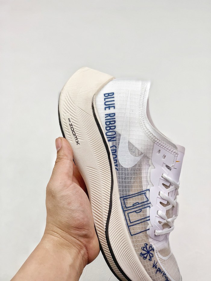 Nike ZoomX Vaporfly NEXT% Blue Ribbon Sports White