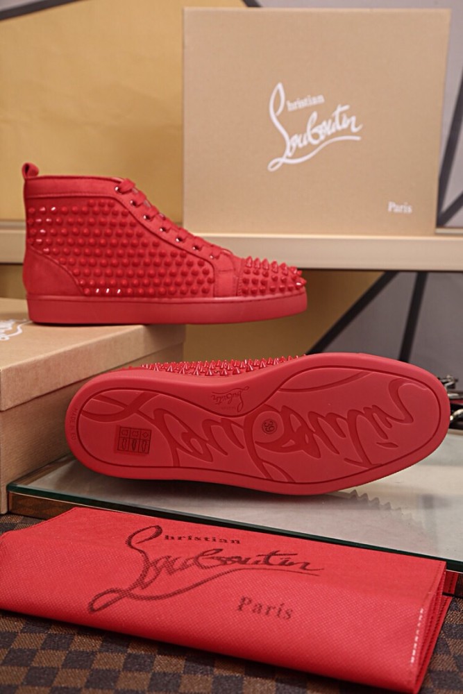 Christian Louboutin Louis Junior Spikes Orlato Flat Sneakers 8