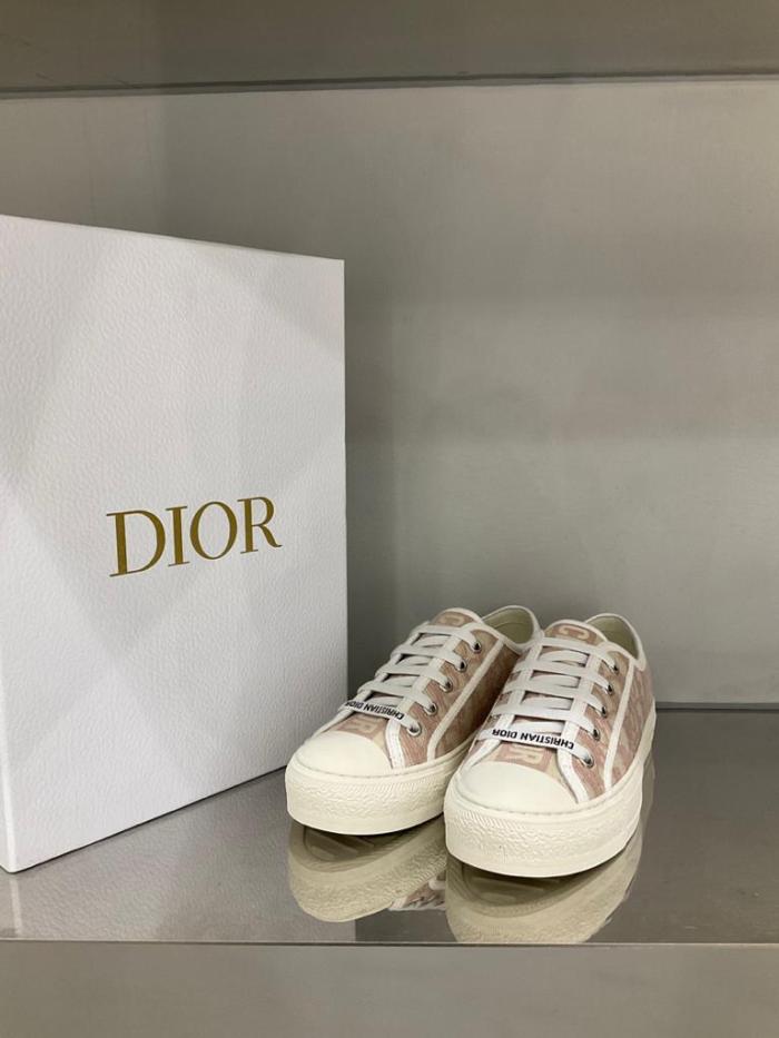 Dior Walk'N'Dior Nude Oblique Embroidered