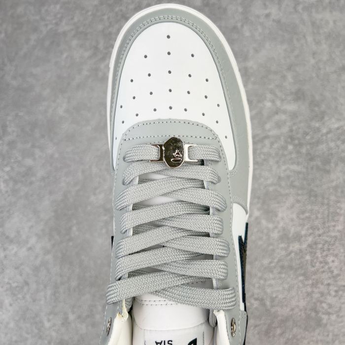 A Bathing Ape Bape Sta Low Grey Black