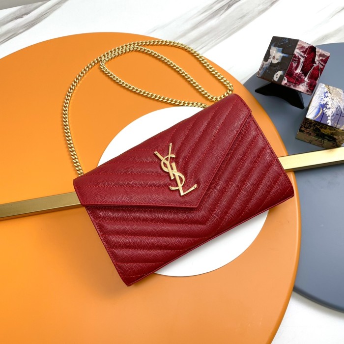 Handbags SAINT LAURENT 377828 size 22.5x14x4 cm