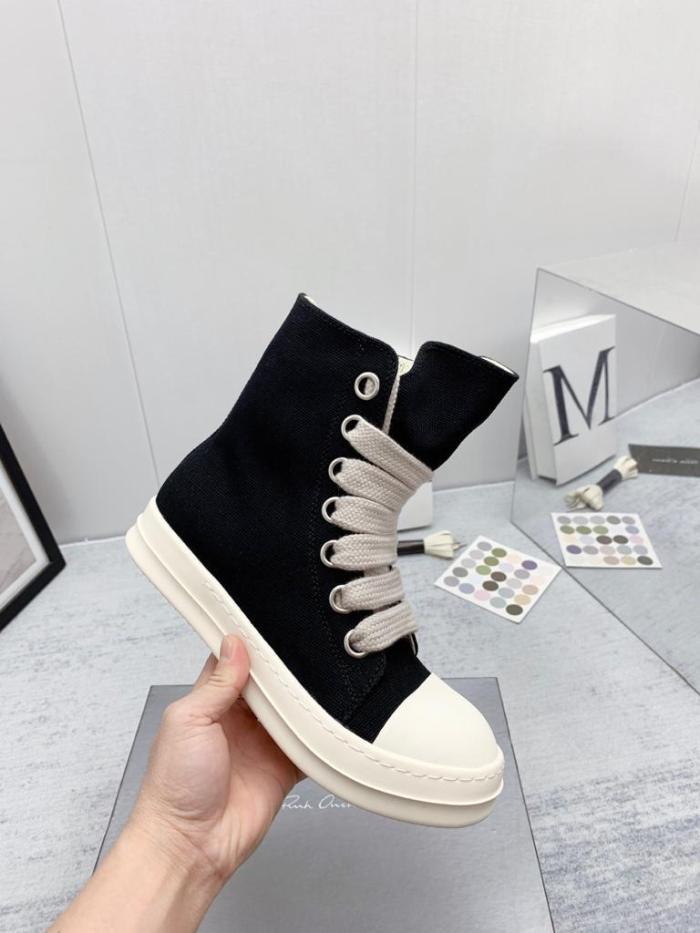 Rick Owens DRKSHDW Jumbo Lace High Black