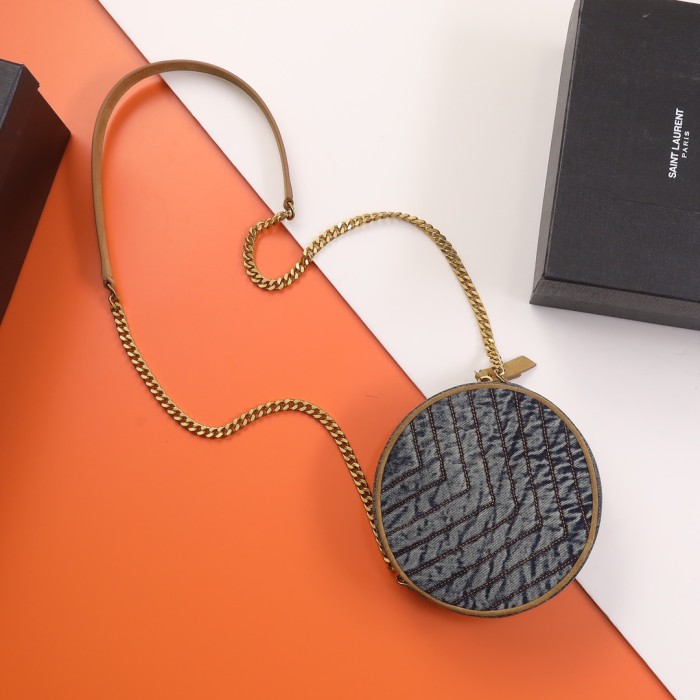 Handbags SAINT LAURENT 610436 size 17×17×5.5 cm