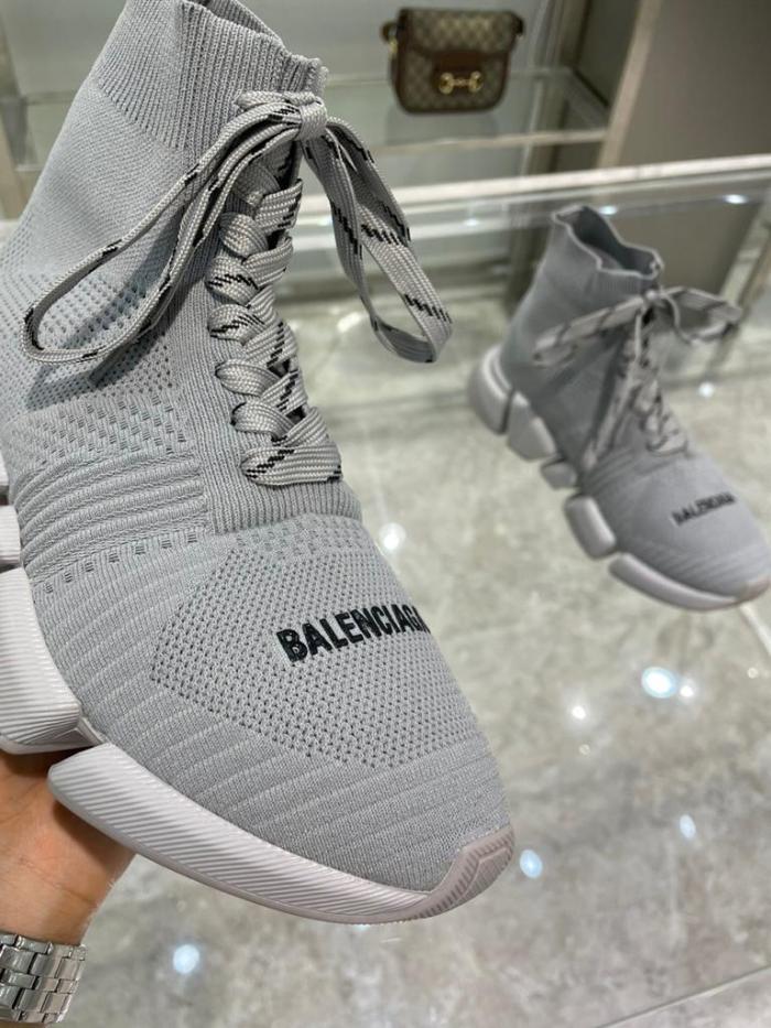 Balenciaga Speed 2.0 Lace Up Grey